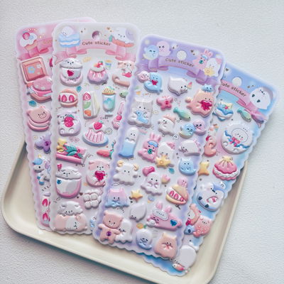 Stickers kawaii 3D 