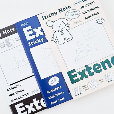 Notas adhesivas extend