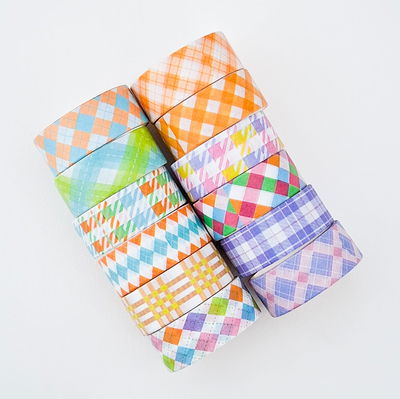 Washi tape multicolor