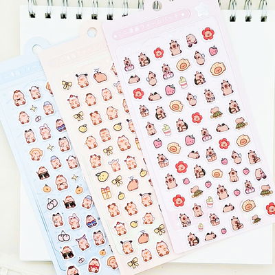 stickers capybara 