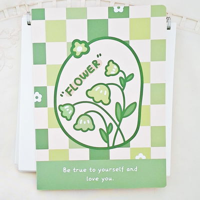 cuaderno flower B5 