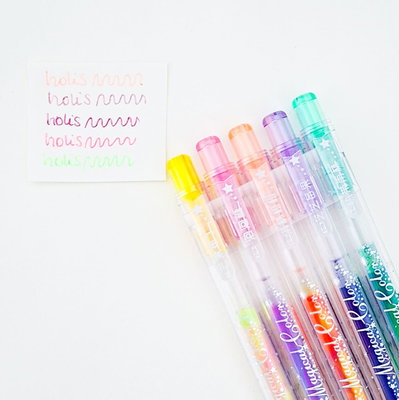 Lapiceras de arcoiris x 4 unid 