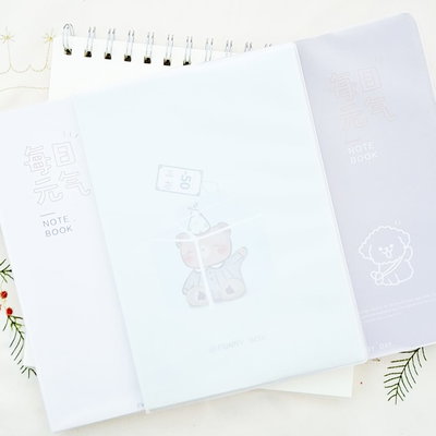 Cuaderno con funda