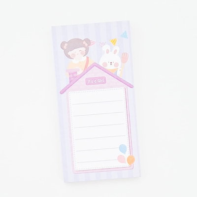 block de hojas kawaii