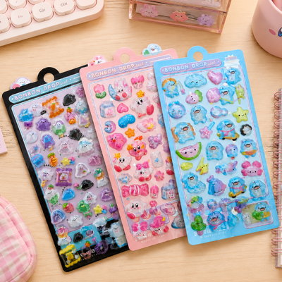 Stickers kawaii 3D 