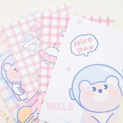 Cuaderno osito espacial A5 