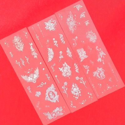 Stickers flower x 3 unid