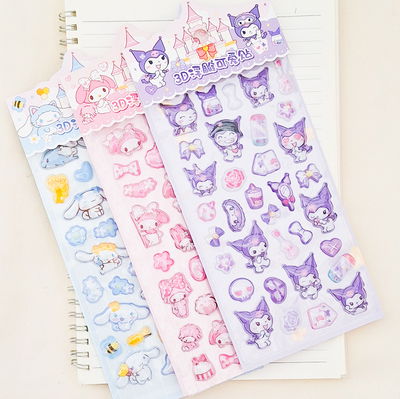 Sticker sanrio 3D