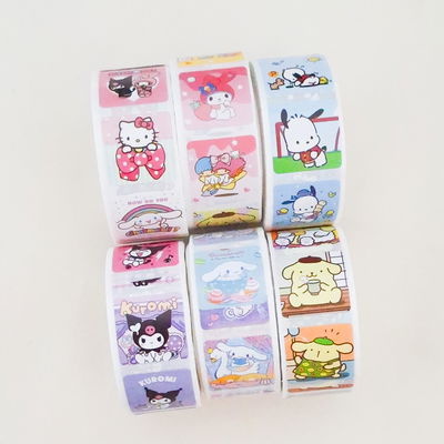 Rollito de stickers sanrio 