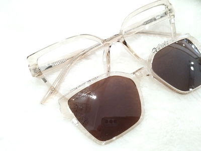  CLIP ON 2 EN 1 DAMA ACETATO