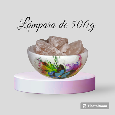 Lámpara de sal de 500g 