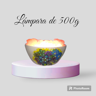 Lámpara de sal de 500g 