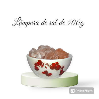 Lámpara de sal de 500g 