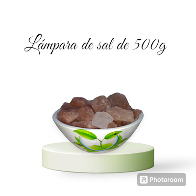 Lámpara de sal de 500g 