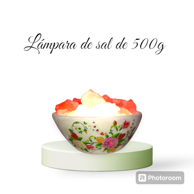 Lámpara de sal de 500g 