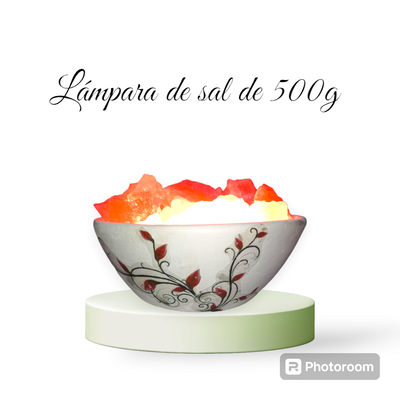 Lámpara de sal de 500g 