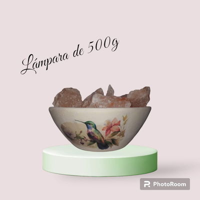 Lámpara de sal de 500g 