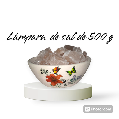 Lámpara de sal de 500g 