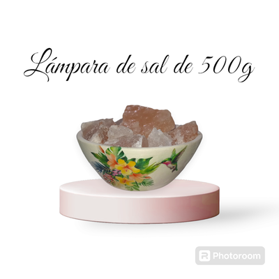 Lámpara de sal de 500g 