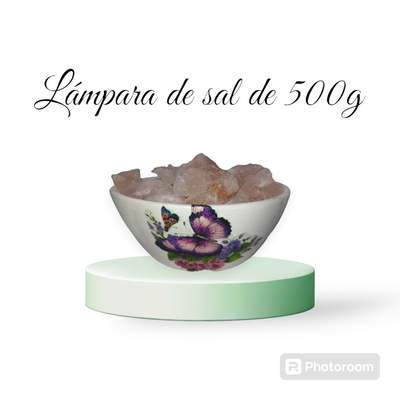 Lámpara de sal de 500g 