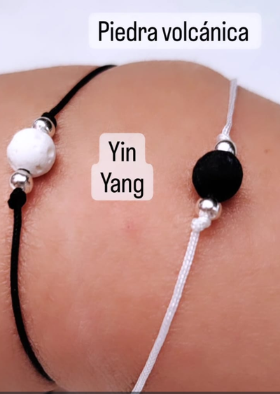 Pulseras yin y yan