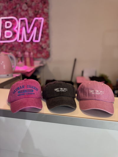 Gorras bordadas 