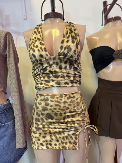 Conjunto estampado (Top + mini