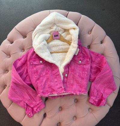 Campera Eri Jean fucsia 