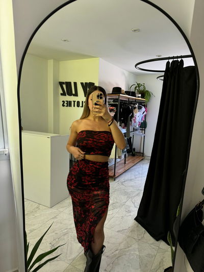 Conjunto Tul Estampado