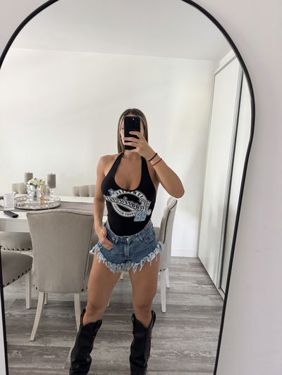 Body cavado algodón 