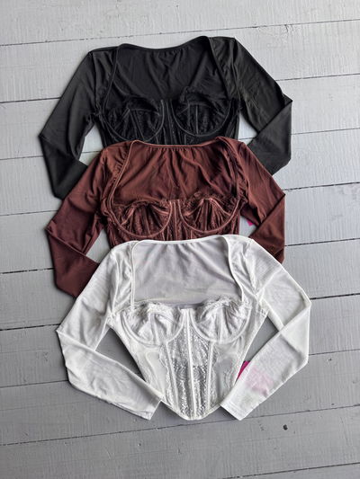 Corset Urban manga larga 