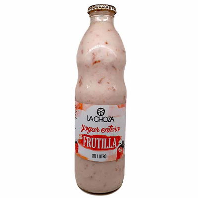 Yogur entero de Frutilla La Choza x 1lt