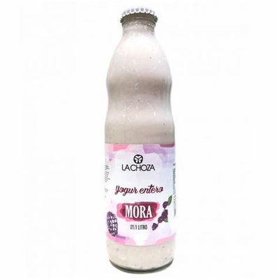 Yogur entero de Mora La Choza x 1lt