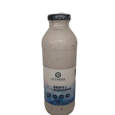 Yogur Descremado Sauco y Arandanos x 1LT La Choza