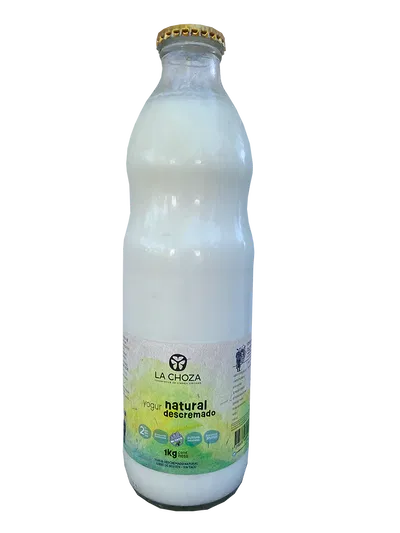 Yogur Descremado Natural La Choza x1lt