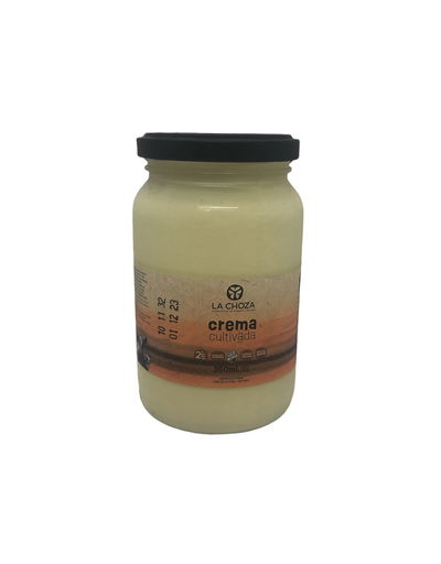 Crema de leche cultivada LA CHOZA x 350ml