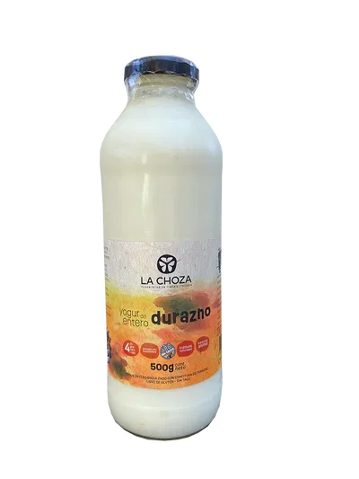Yogur entero de Durazno La Choza x 500ml
