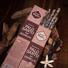 SAHUMERIO DE PALO SANTO CON INCIENSO - SAGRADA MADRE