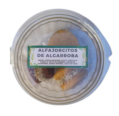 Alfajores integrales de algarroba con dulce de leche Meluá 