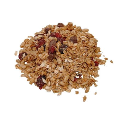 Granola (copos de maíz, pasas, avena, lino, girasol) x 200g