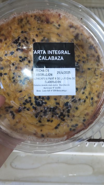 Tarta de Calabaza y Muzzarella You Food