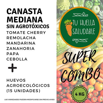 Canasta Mediana + Huevos