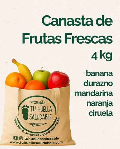 Canasta de Frutas Frescas (4 kg)