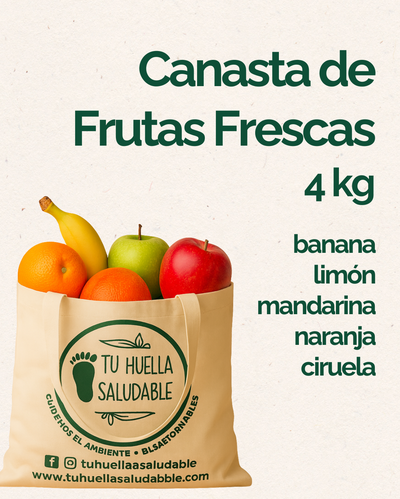 Canasta de Frutas Frescas (4 kg)