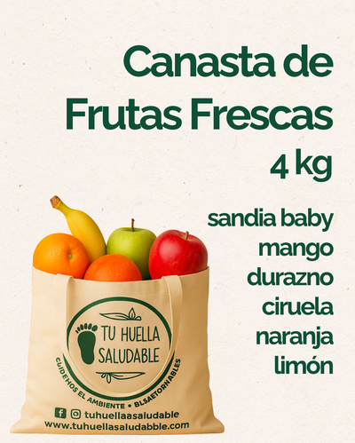 Canasta de Frutas Frescas (4 kg)