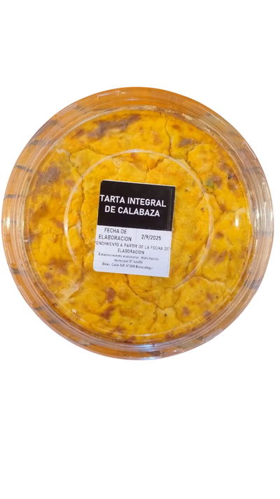 Tarta de Calabaza y Muzzarella You Food