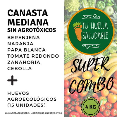 Canasta Mediana + Huevos