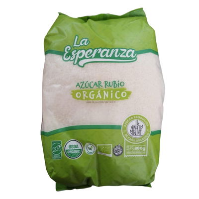 Azucar rubia organica La Esperanza x 800g