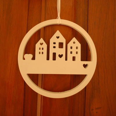 Colgante casitas