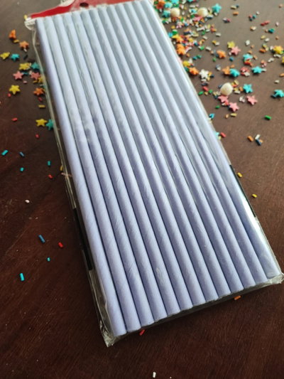 Sorbete de polipapel lila fuerte